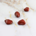 Red Jasper rolled stone